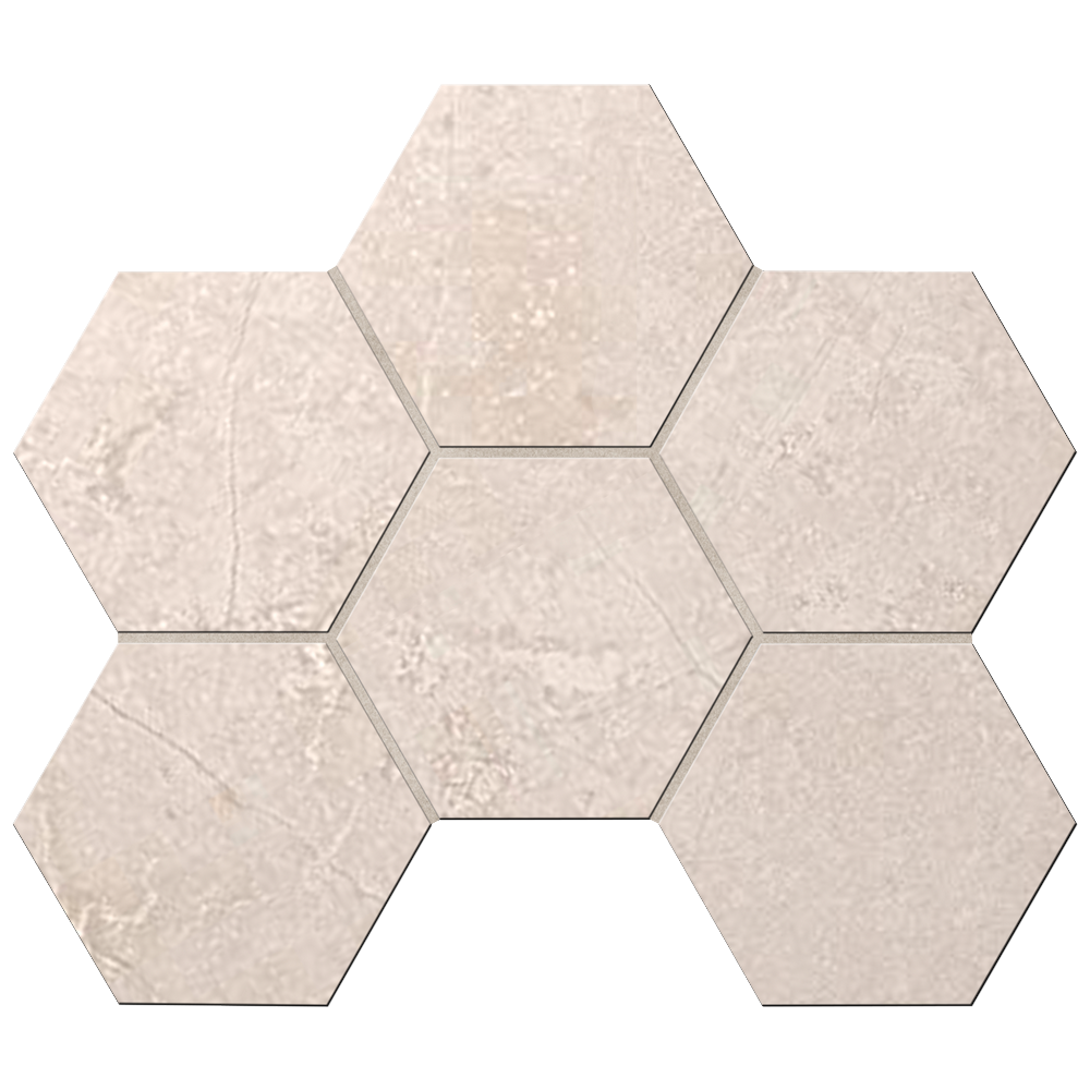 Мозаика «Estima» MA03 Hexagon 25x28,5 Неполированная / Полированная