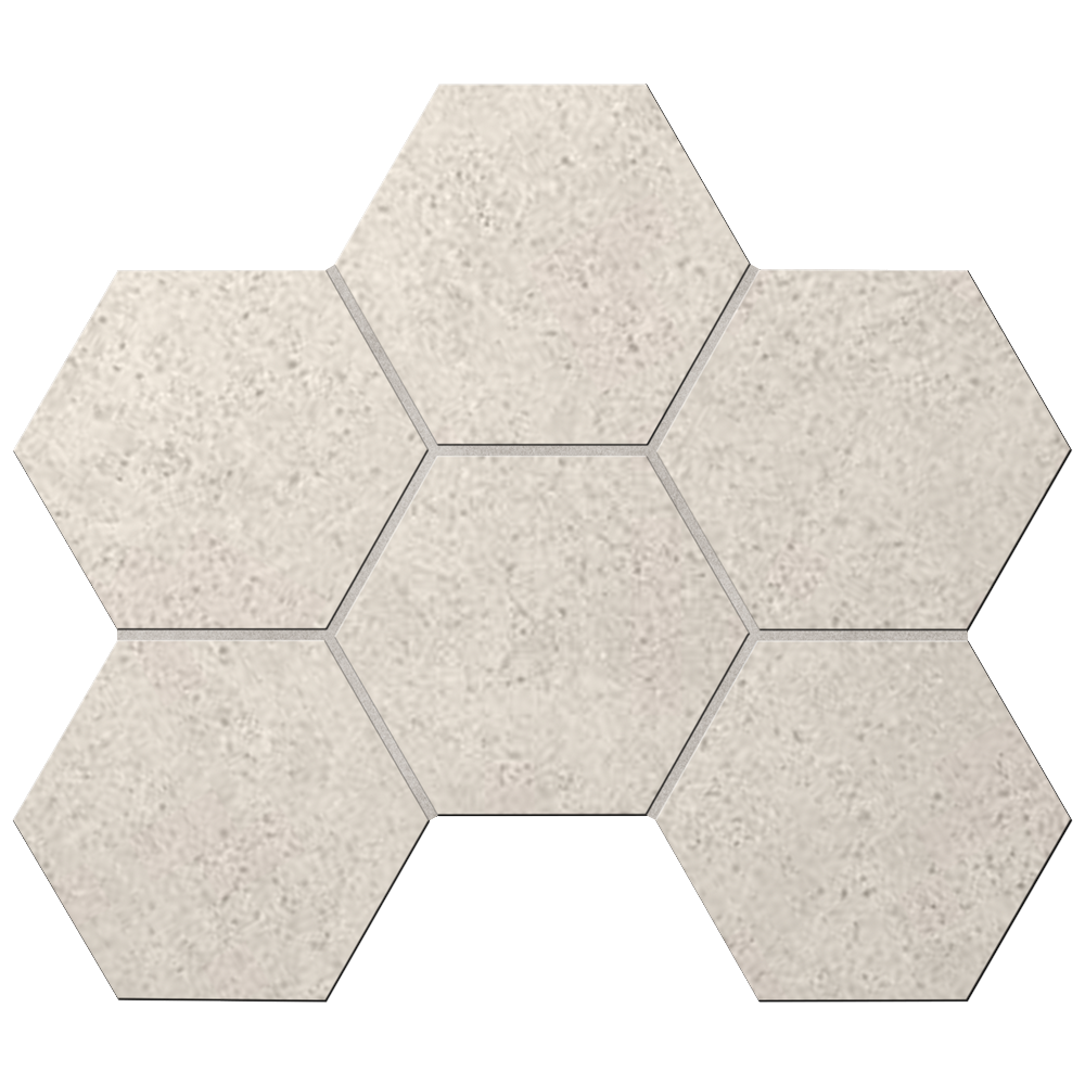 Мозаика «Estima» LA02 Hexagon 25x28,5 Неполированная