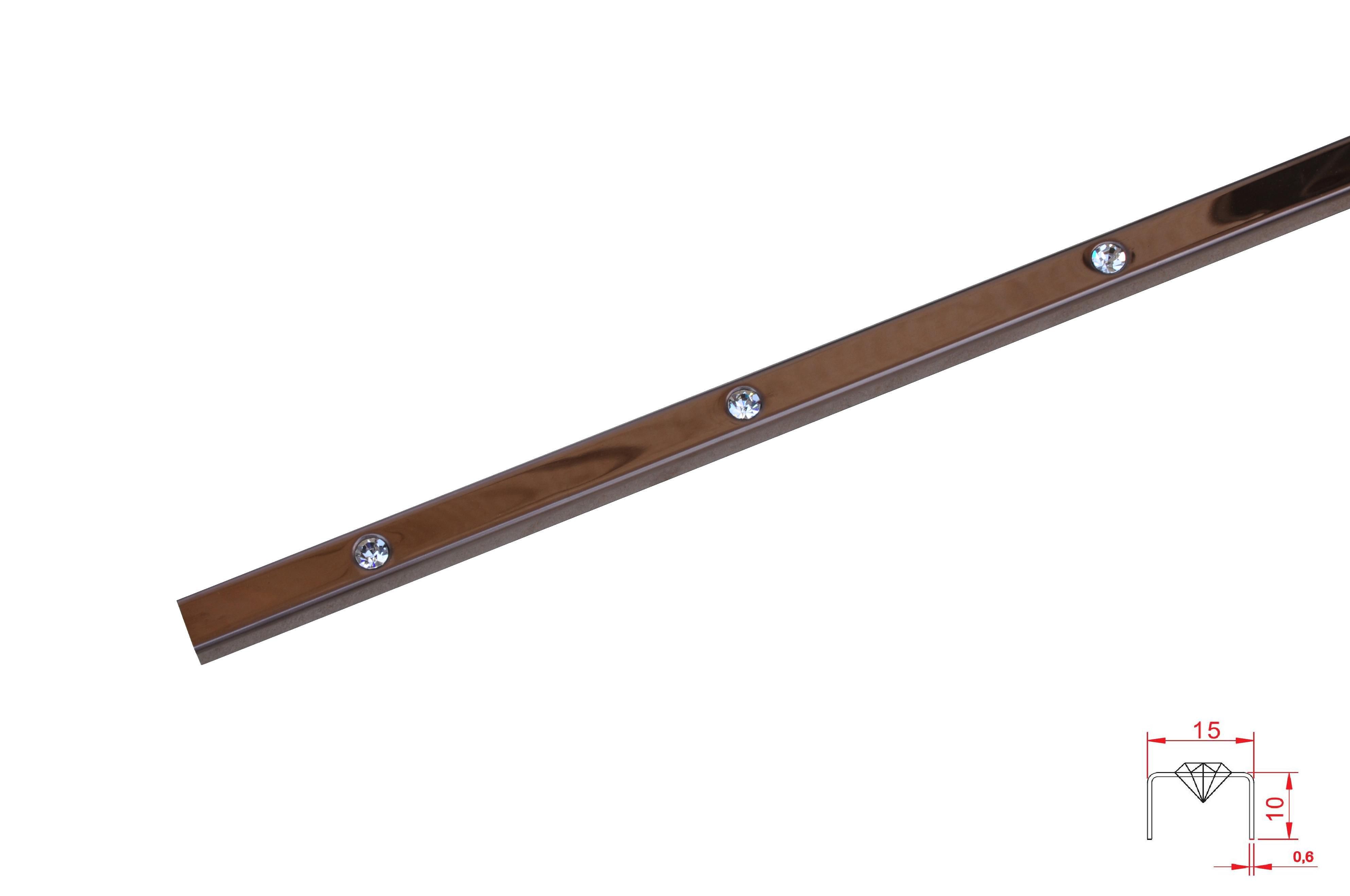 Декоративная вставка «Juliano» 
						DR1513 Brown