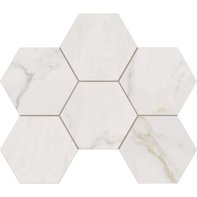Мозаика «Estima» ID 01 Hexagon 25x28,5 Полированная