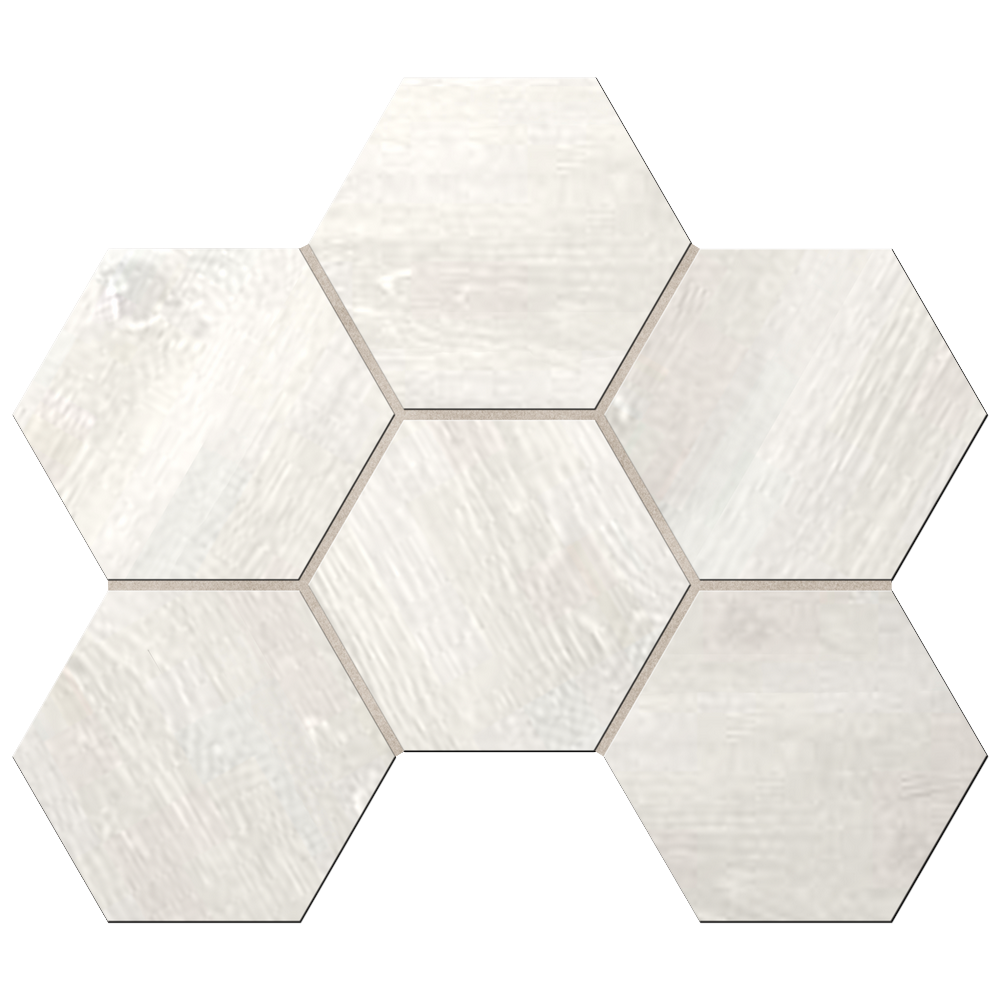 Мозаика «Estima» DA00 Hexagon 25x28,5 Неполированная