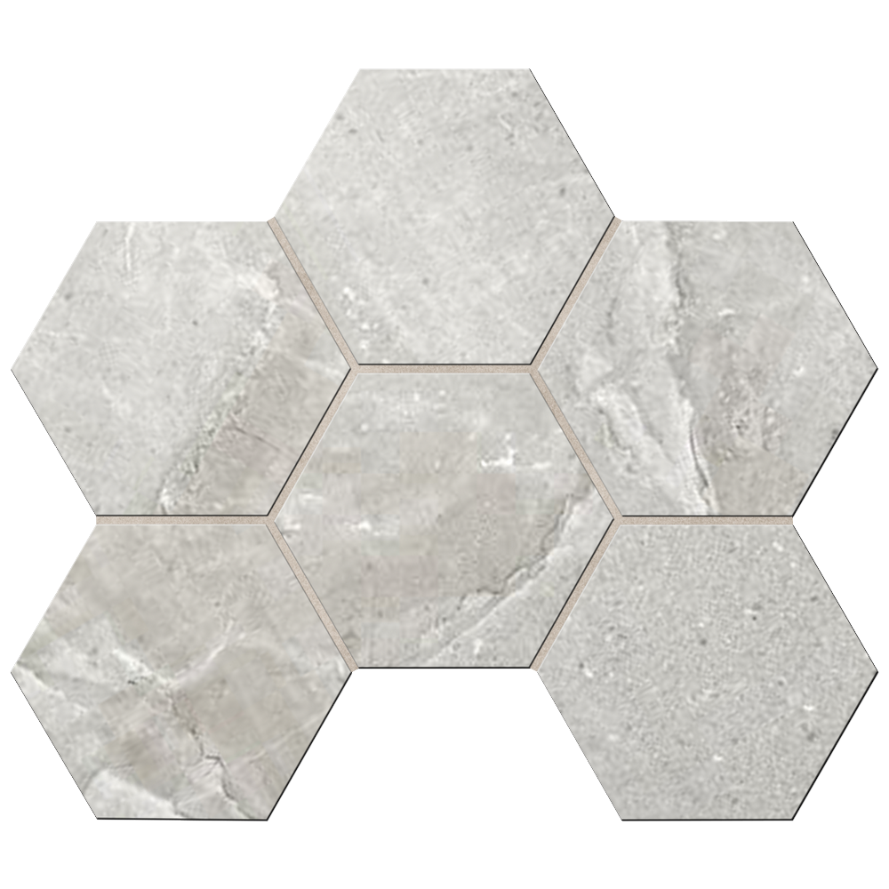 Мозаика «Estima» КA01 Hexagon 25x28,5 Неполированная