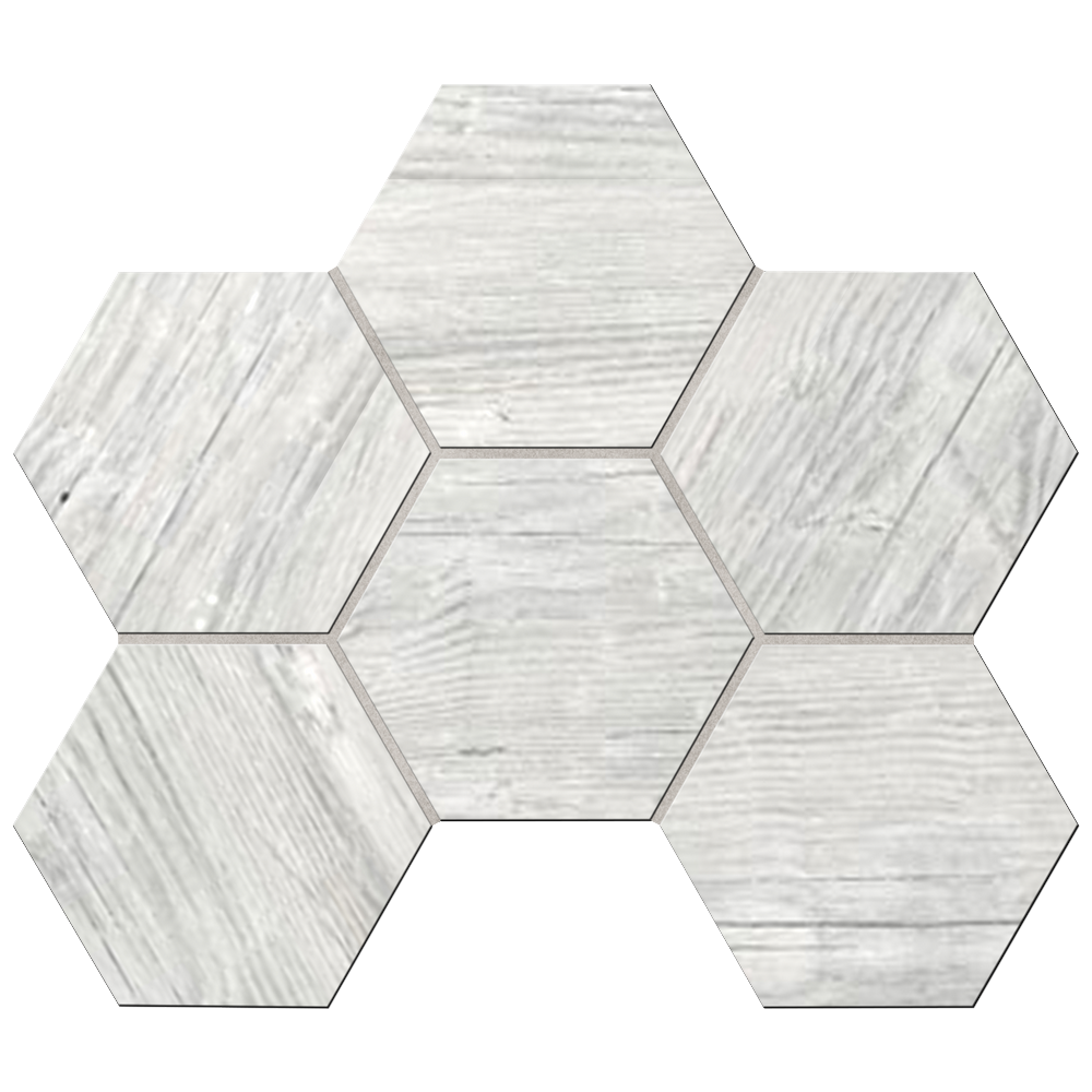 Мозаика «Estima» TA00 Hexagon 25x28,5 Неполированная