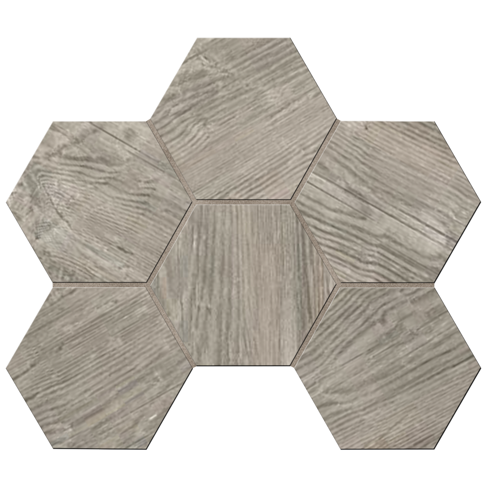 Мозаика «Estima» TA03 Hexagon 25x28,5 Неполированная