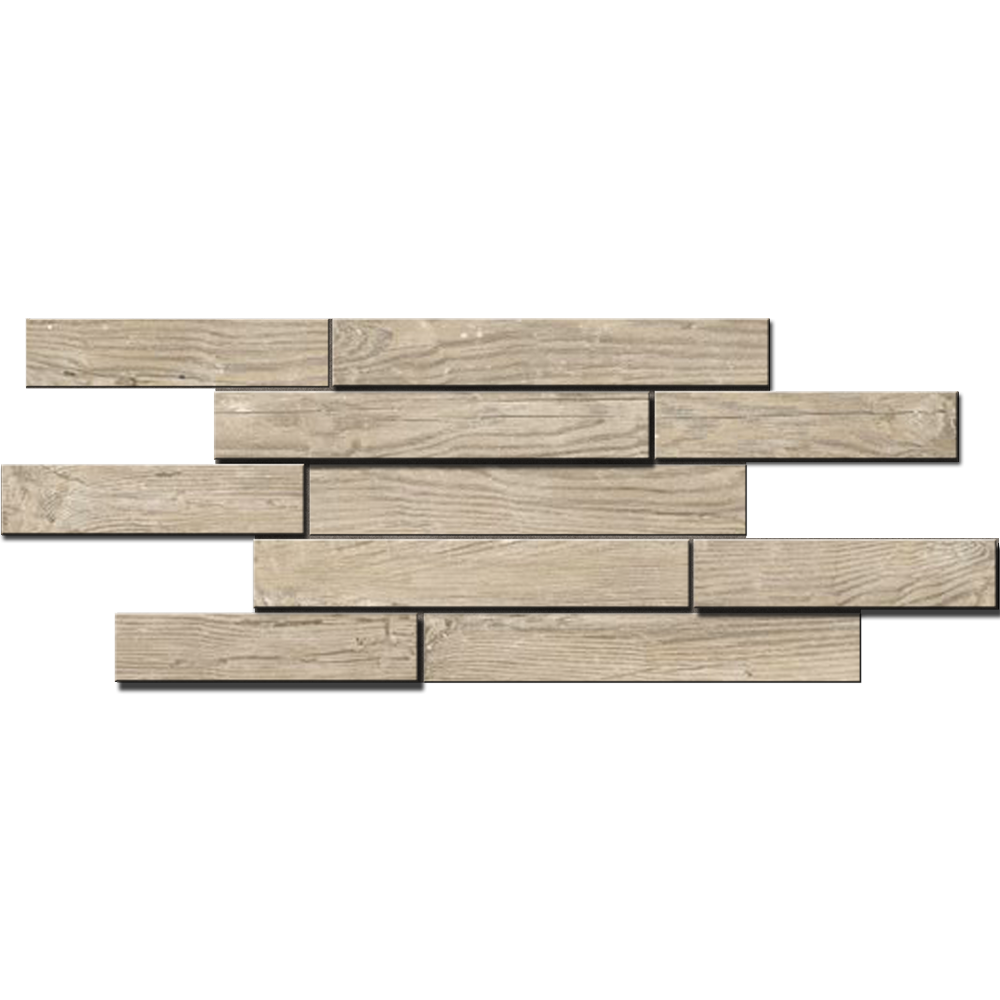 Мозаика «Estima» TA02 Muretto-3D 28x78,5 Неполированная