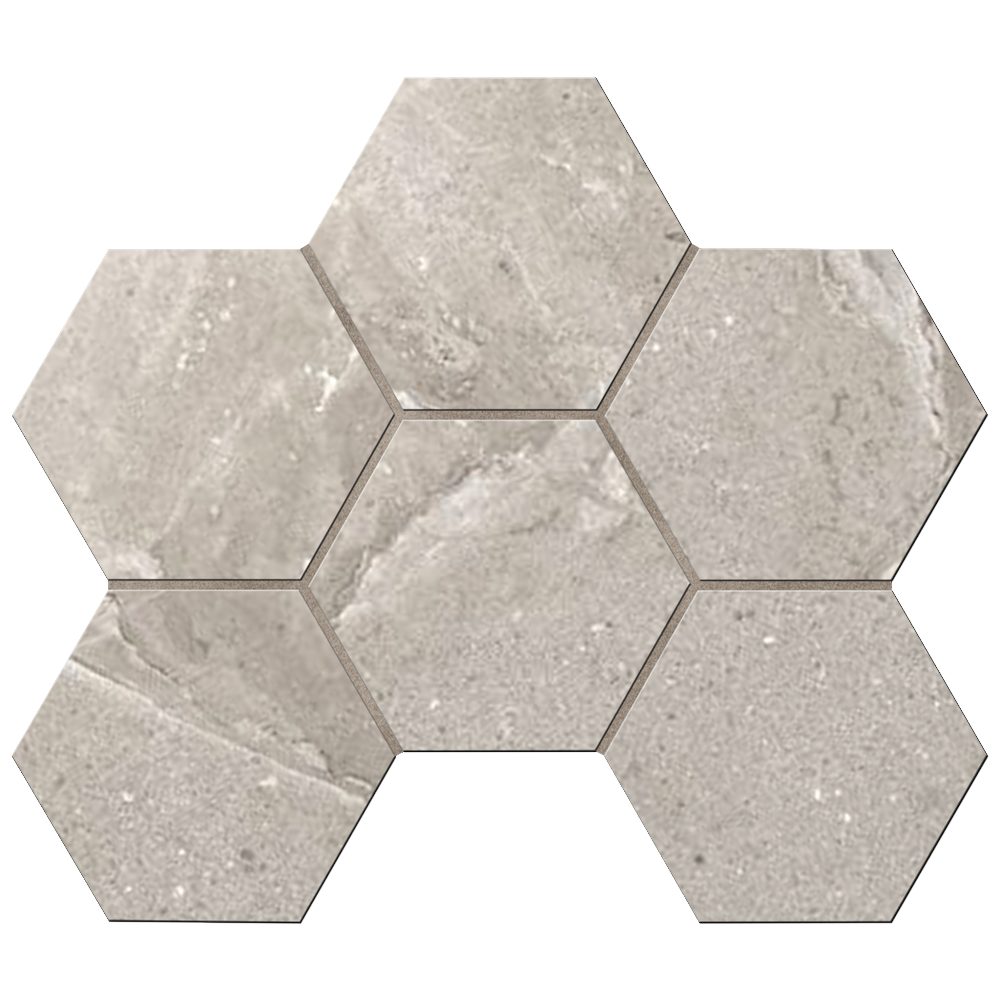Мозаика «Estima» КA03 Hexagon 25x28,5 Неполированная
