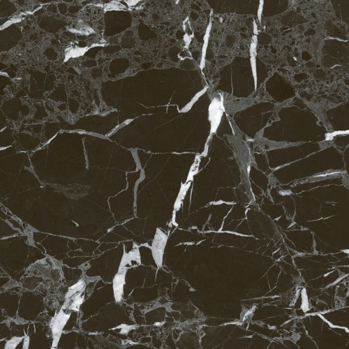 
                      Керамогранит «Грани Таганая»  Simbel-pitch 600х600х10 мрамор черно-серый - GRS05-02