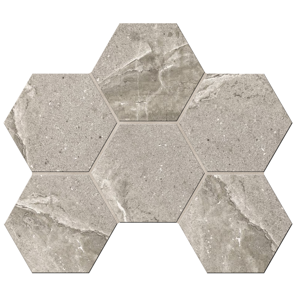 Мозаика «Estima» КA02 Hexagon 25x28,5 Неполированная